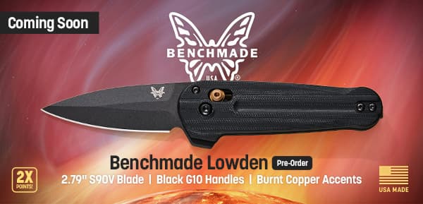 Benchmade Lowden Coming Soon