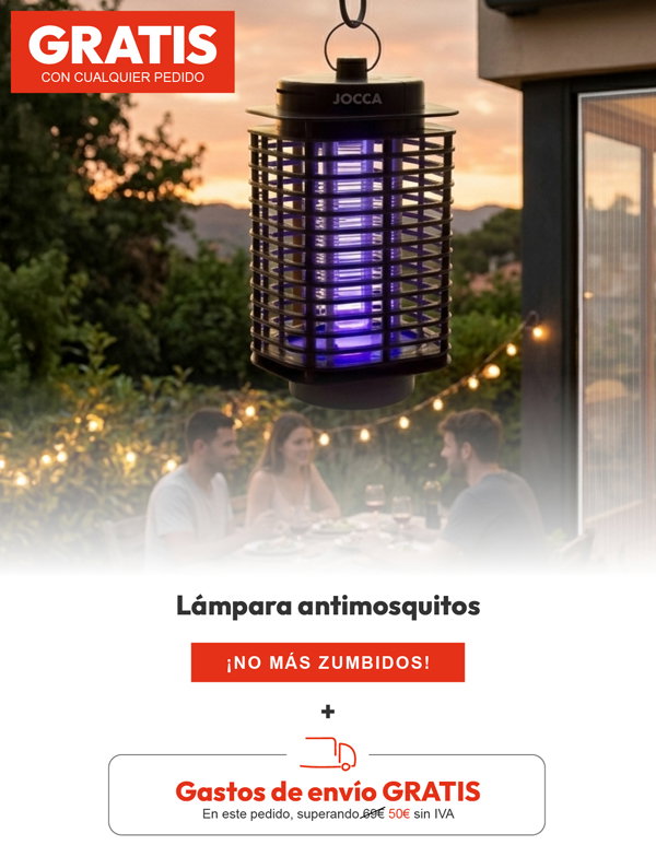 Lámpara mosquitos