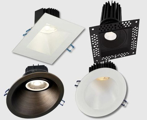 lotus sloped canless led downlights