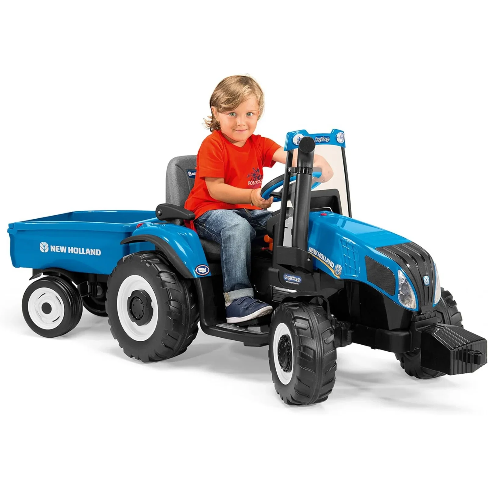 New Holland 12v Tractor & Trailer