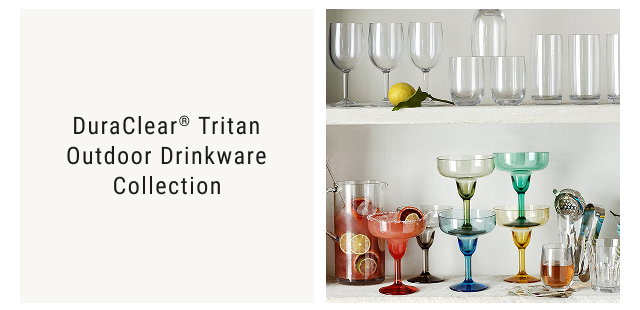 DuraClear® Tritan Outdoor Drinkware Collection