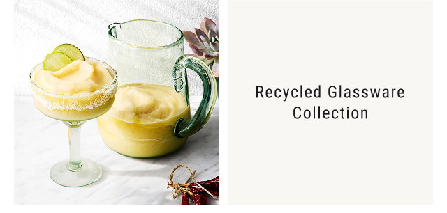 Recycled Glassware Collection