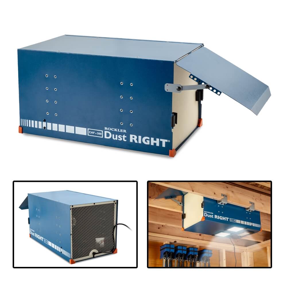 Dust Right Compact Ceiling Air Filtration Unit