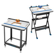 Rockler router tables with HPL tops