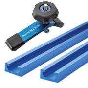 T-track rails and clamp