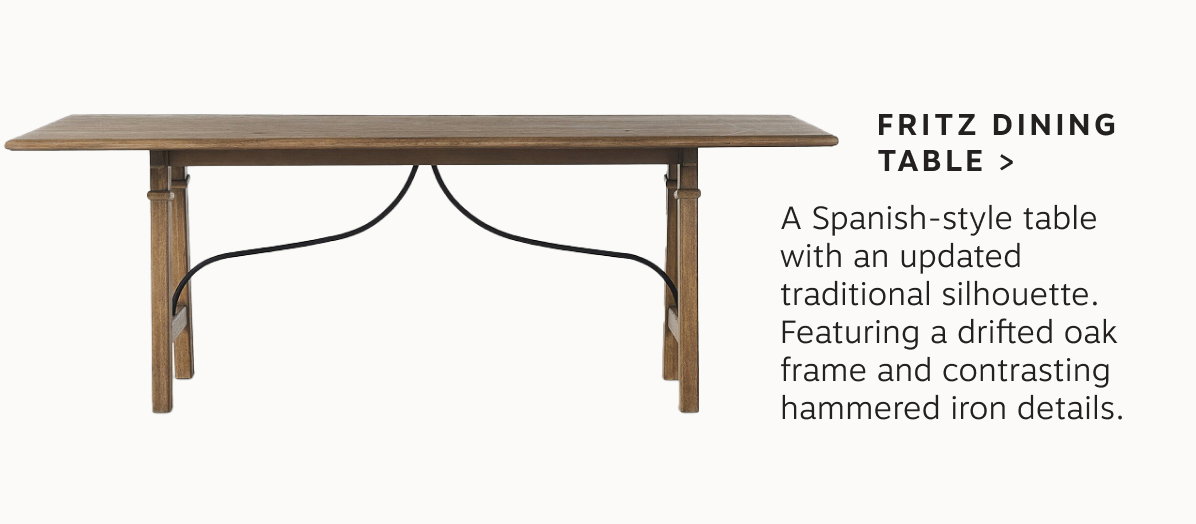 Fritz Dining Table - Drifted Oak Veneer