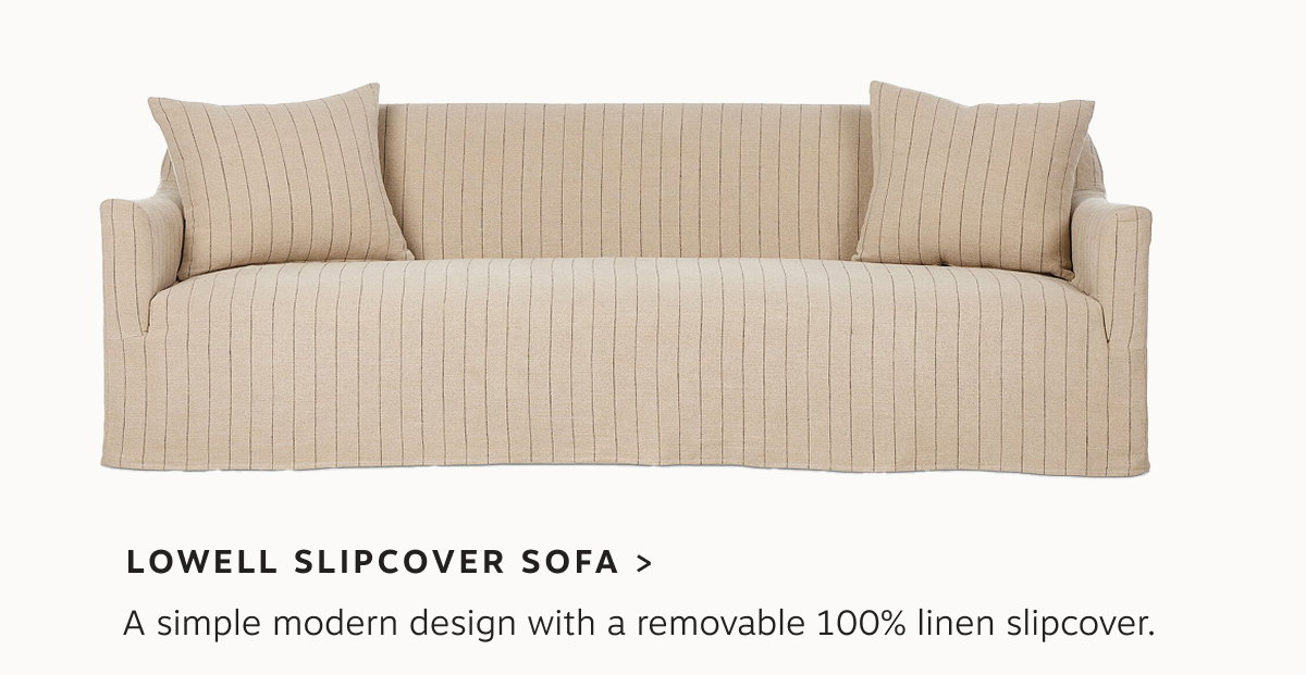 Lowell Slipcover Sofa