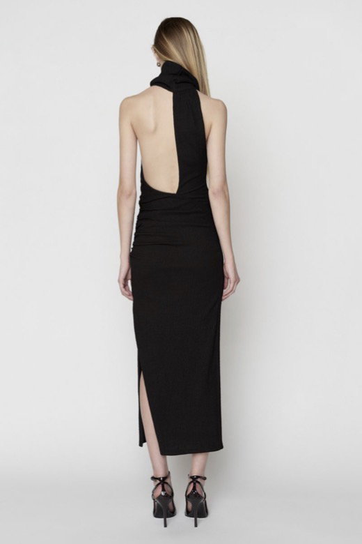 Maisy Midi Dress - Black