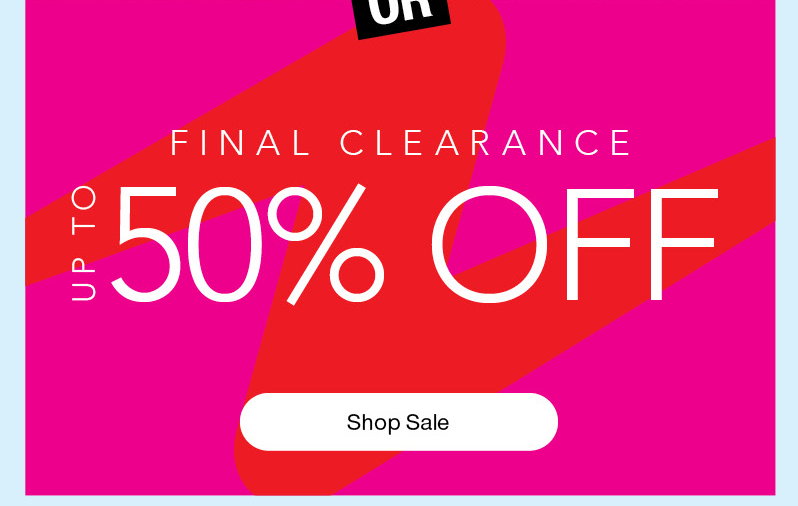 or shop sale