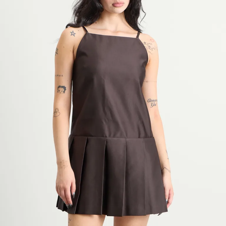 Acne Studios Dary Technical Duchesse Dress