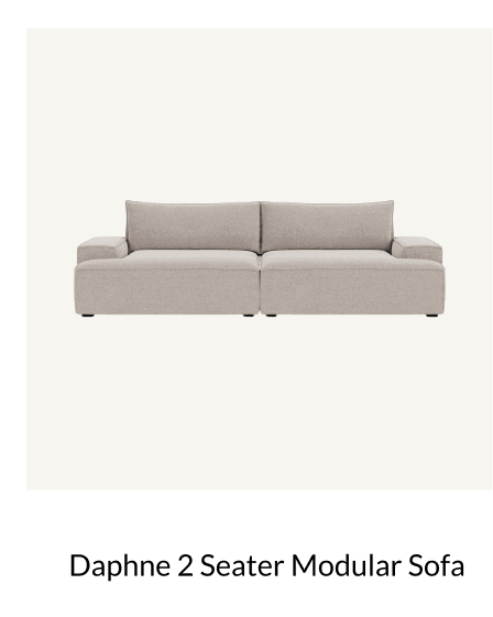 Shop Daphne 2 Seater Modular Sofa