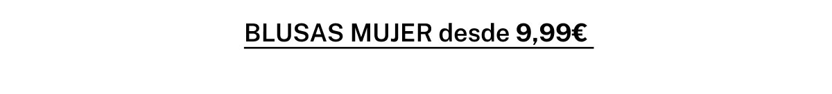 BLUSAS MUJER