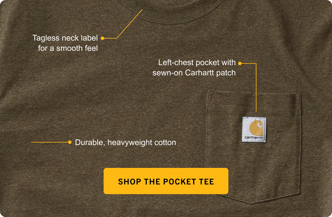 K87 Pocket Tee product features