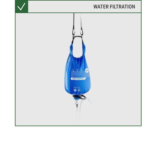 Water filtration