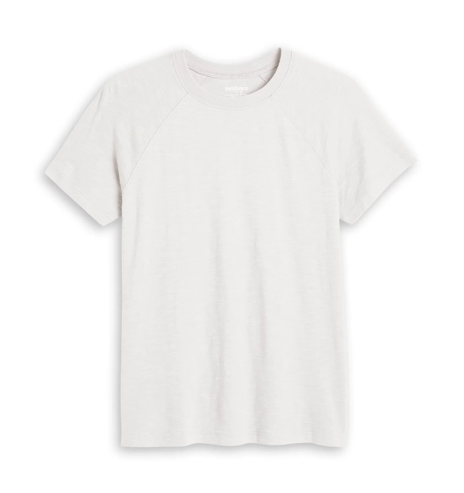 Image of Short Sleeve Jersey Slub Raglan Tee - Natural