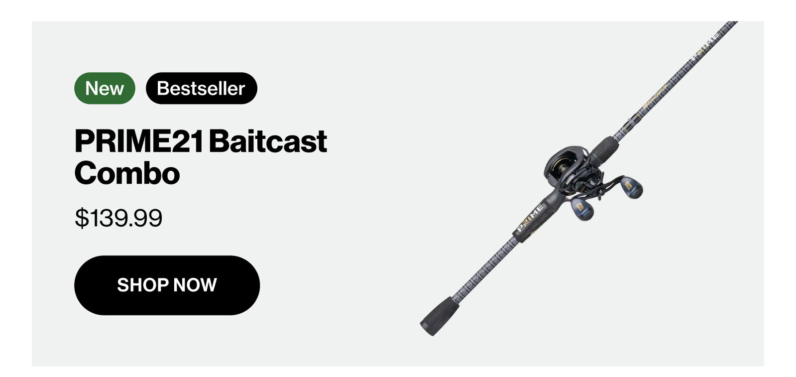 PRIME21 Baitcast Combo