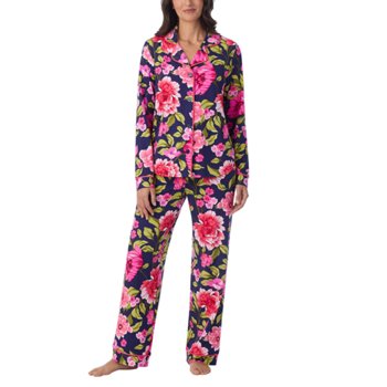 Room Service Women's Notch Collar PJ Set