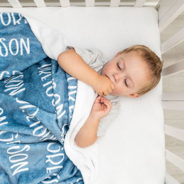 Personalized Baby Name Blanket 