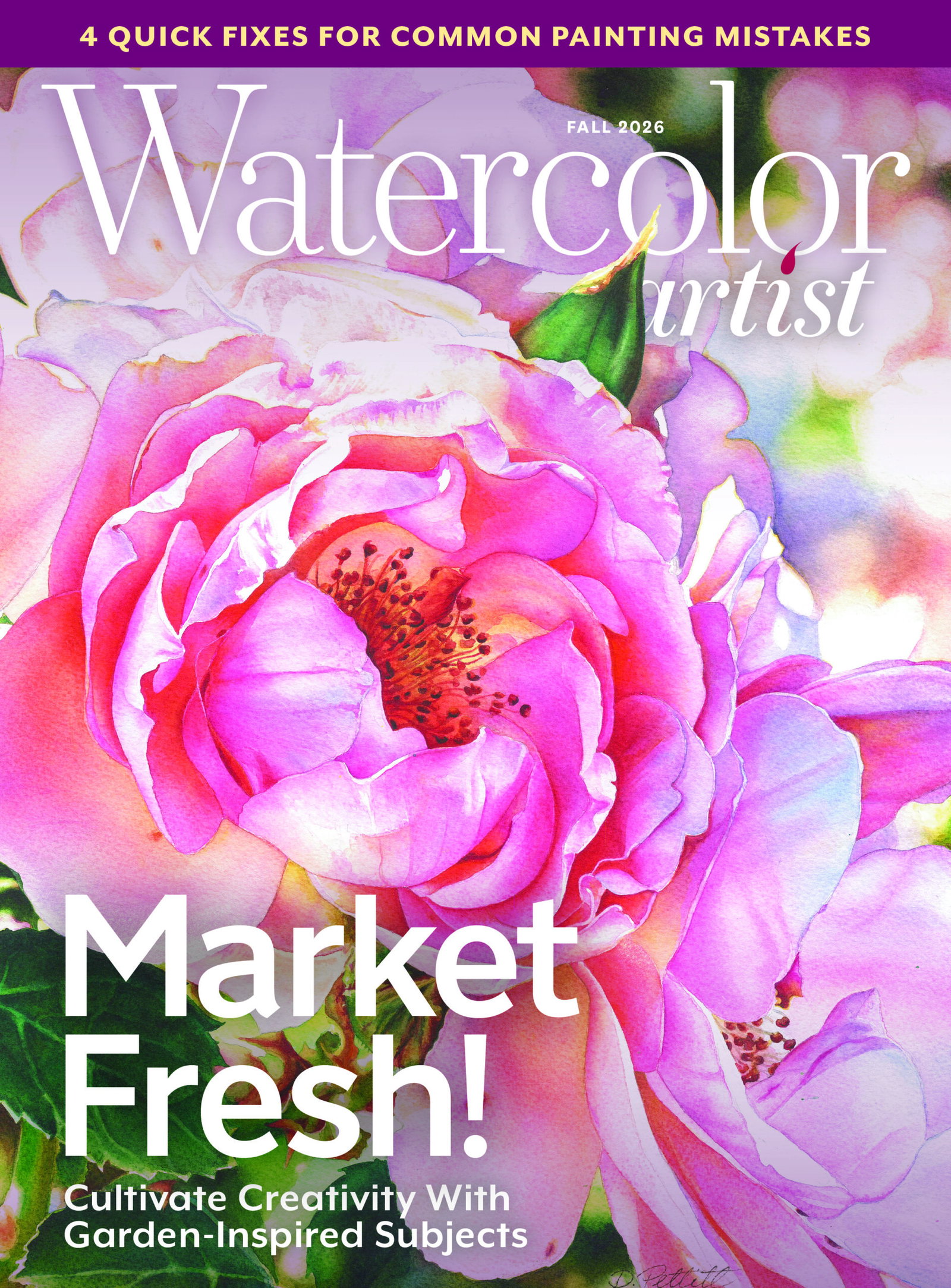 Fall Issue of Watercolor Artist