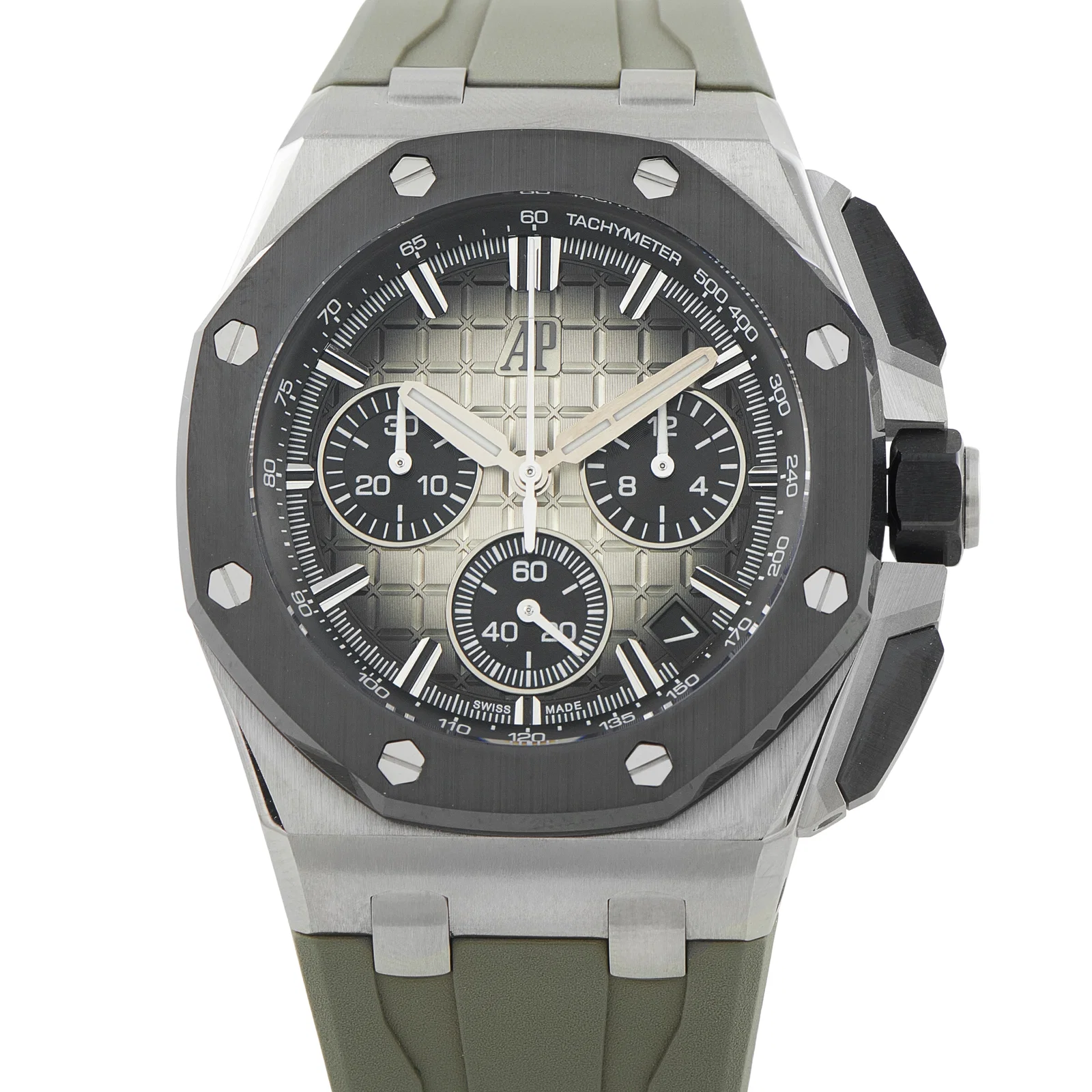 Audemars Piguet Royal Oak Offshore Ceramic and Steel Watch 26420SO.OO.A600CA.01