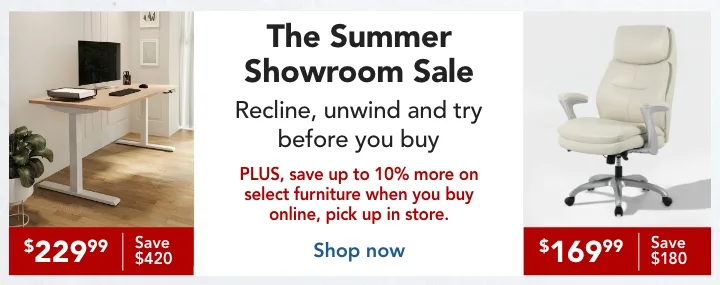summer showroom sale