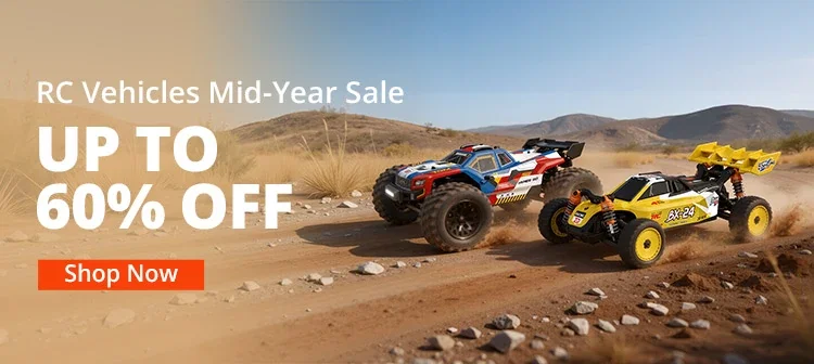 RC Vehicles Mid-Year Sale