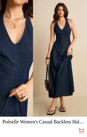 Poéselle Women s Casual Backless...