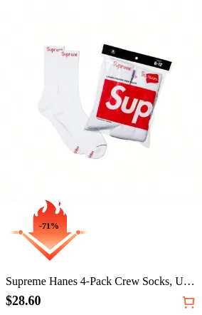 Supreme Hanes 4-Pack Crew Socks...