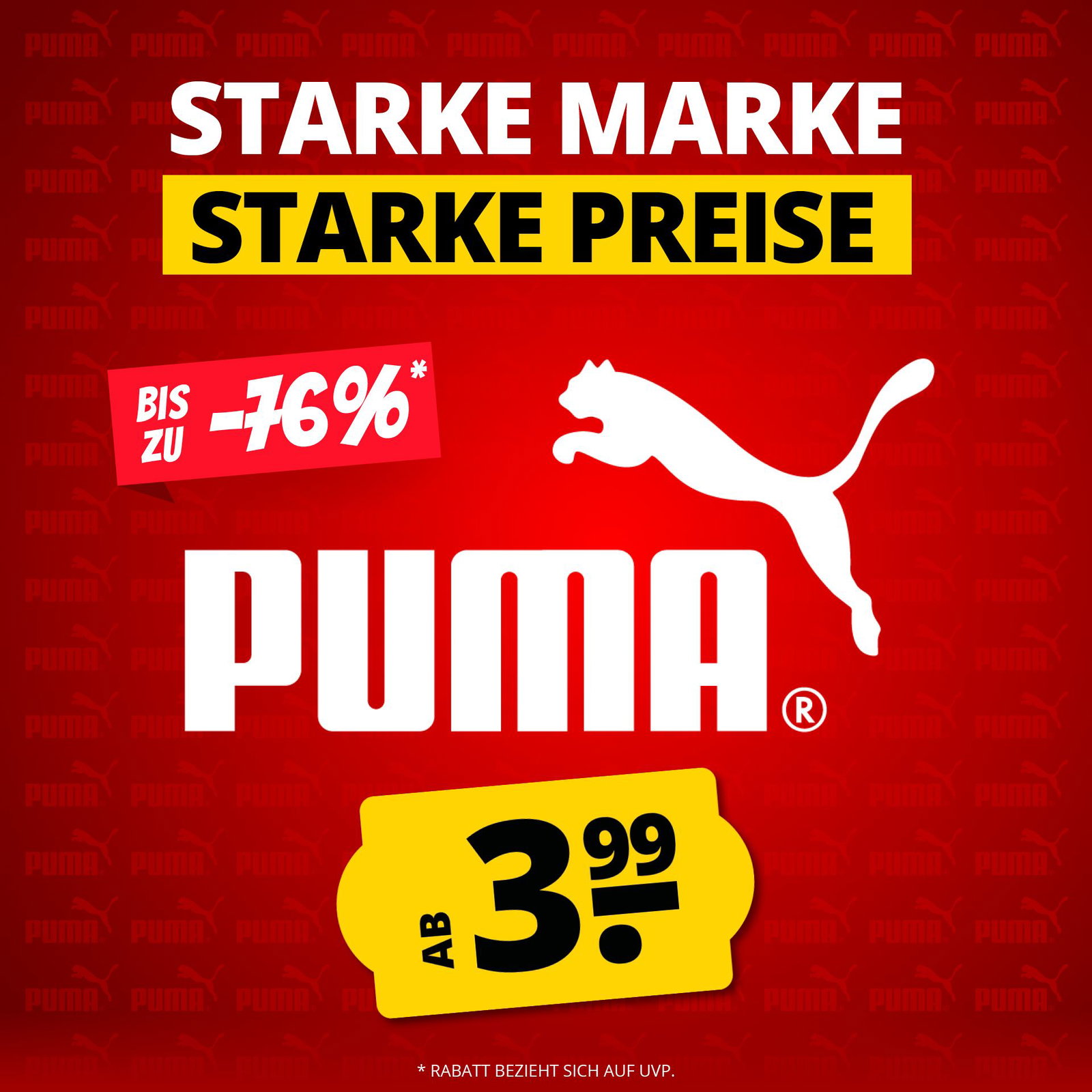 PUMA Starke Marke - starke Preise