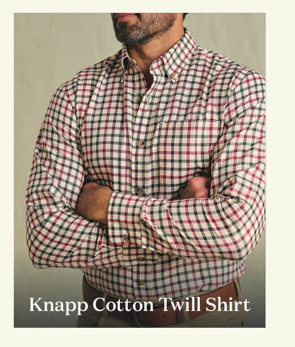 Knapp Cotton Twill Shirt