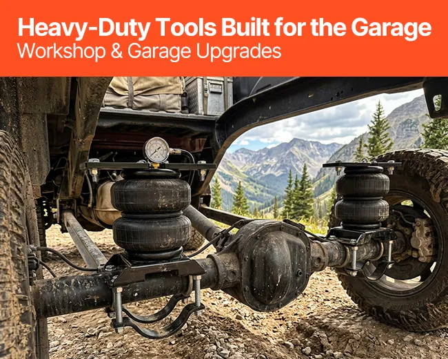 Heavy-Duty Tools Built for the Garage