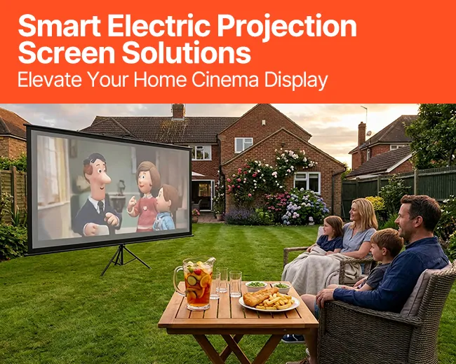 Smart Electric Projection Screen Solutions