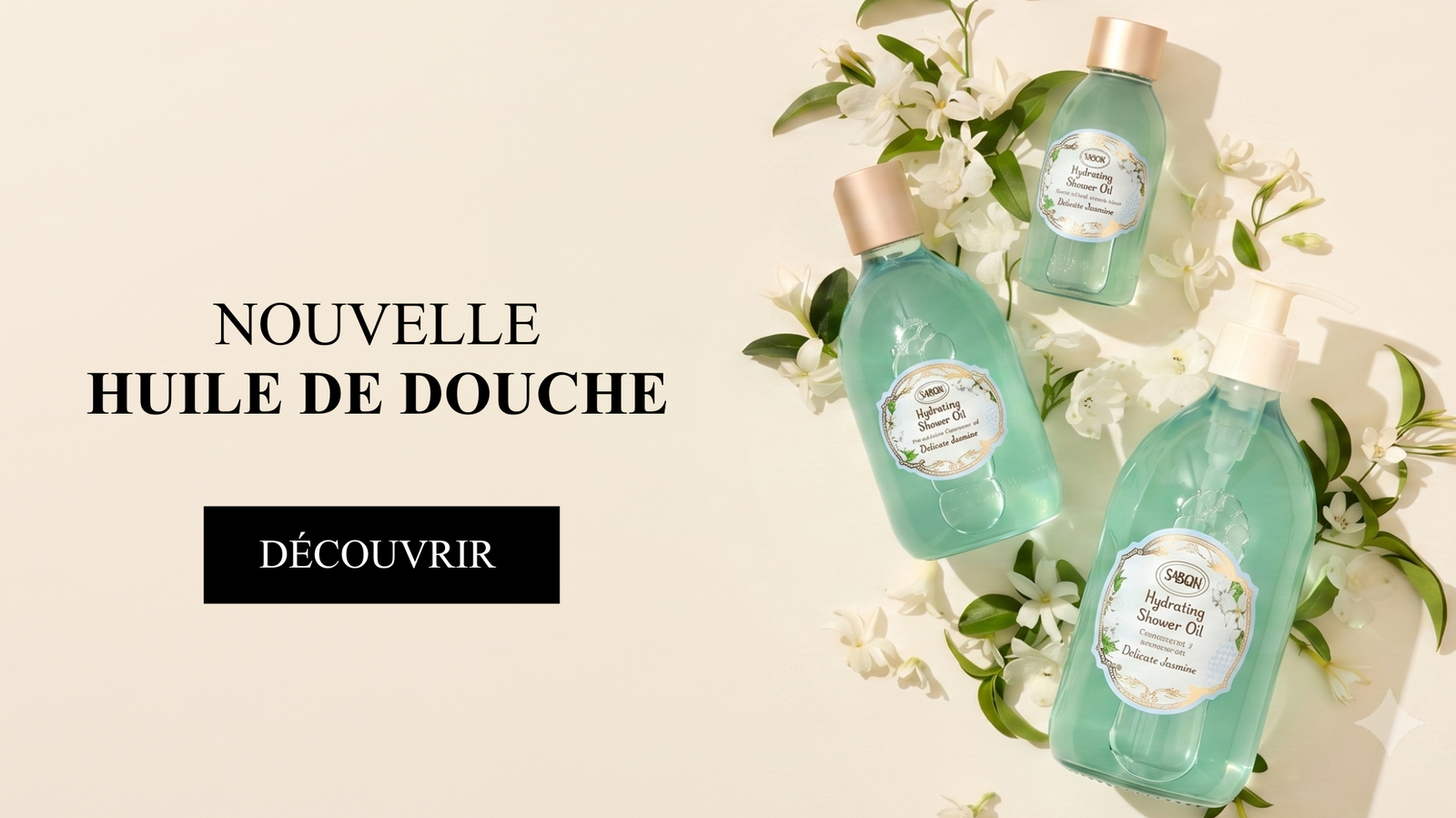 Nouvelle Huile de douche