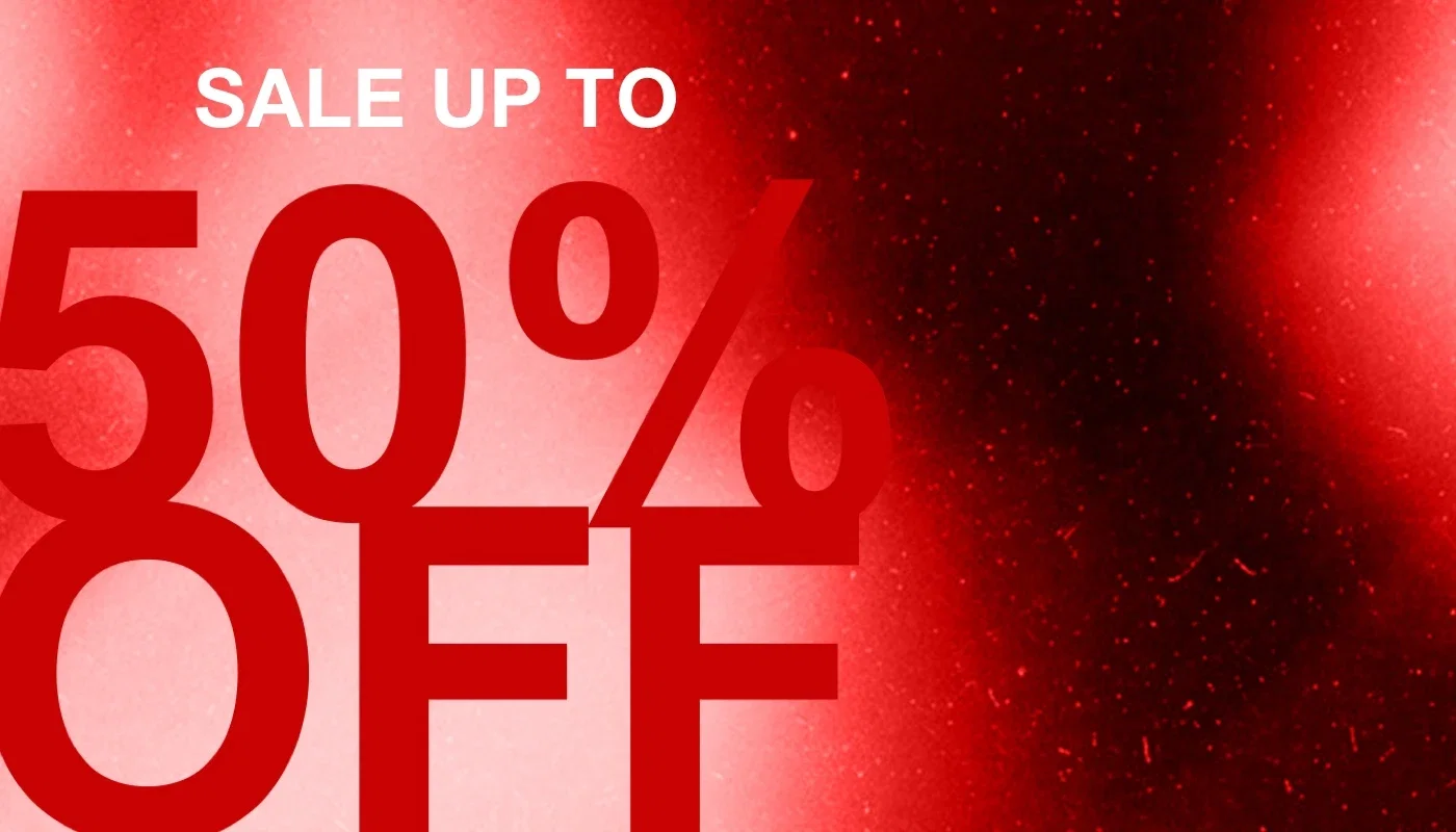SALE UP TO 50% OFF