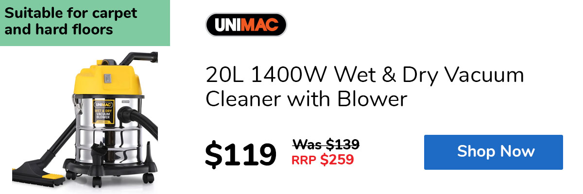 20L 1400W Wet & Dry Vacuum Cleaner with Blower
