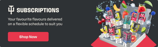 Vape Subscriptions - Save up to 40% off RRP