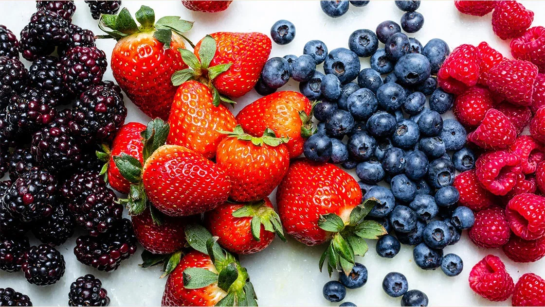 Various berries