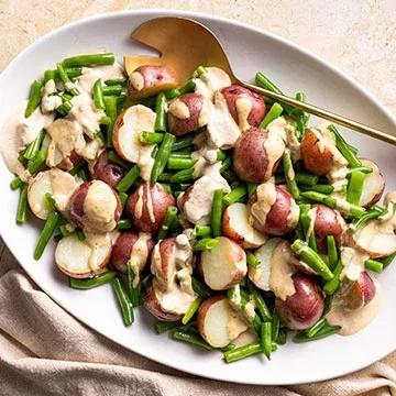Potatoes and Green Beans with Tonnato Sauce