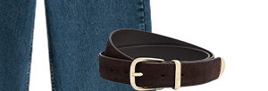 Nima Suede Belt