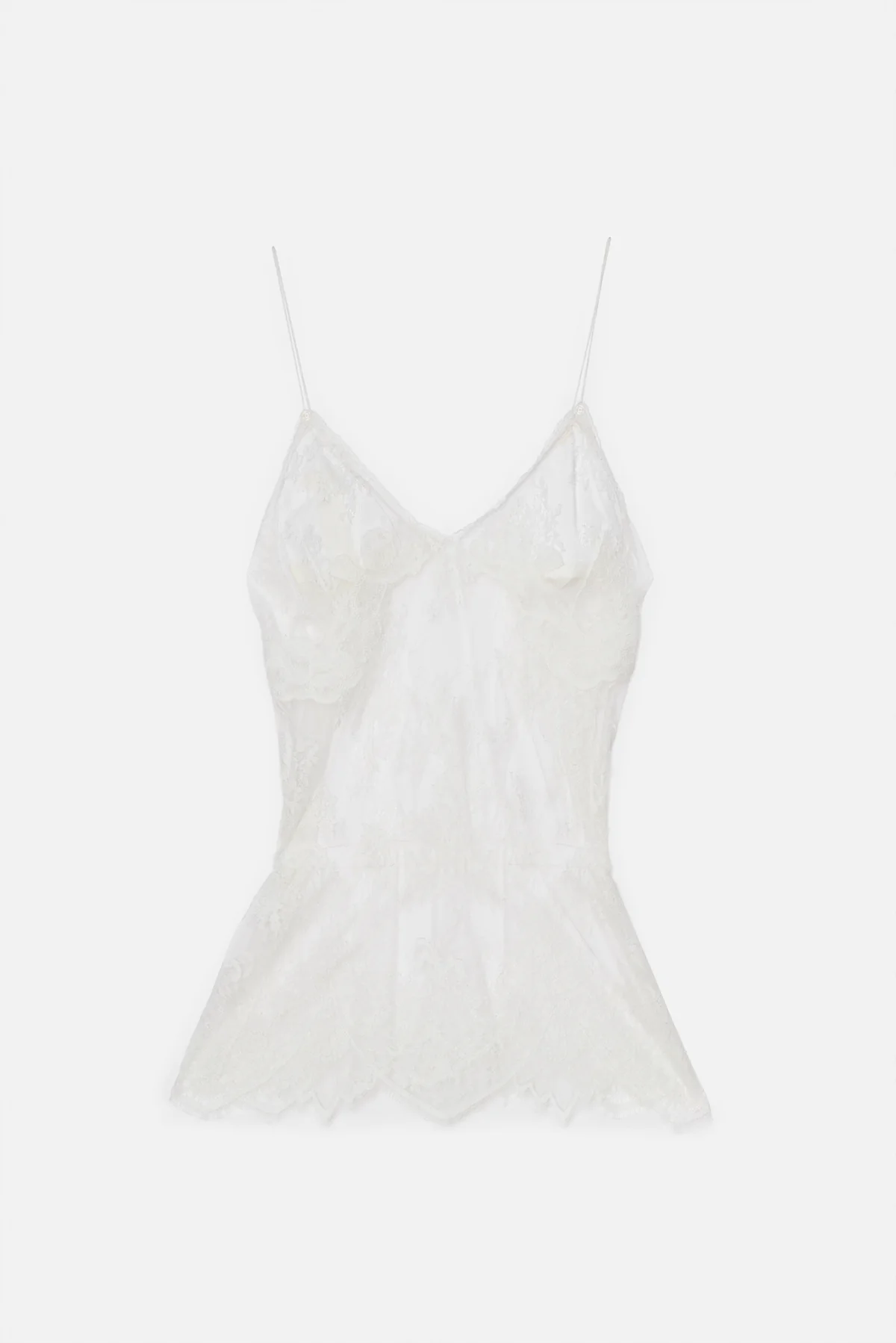 Cupid Lace Top in White