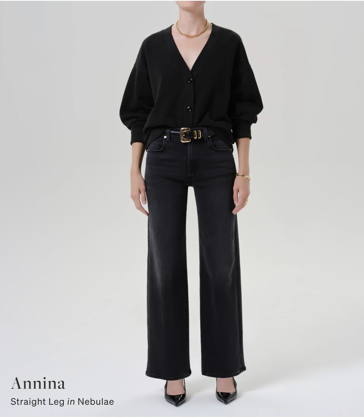 Shop the Annina Straight Leg in Nebulae