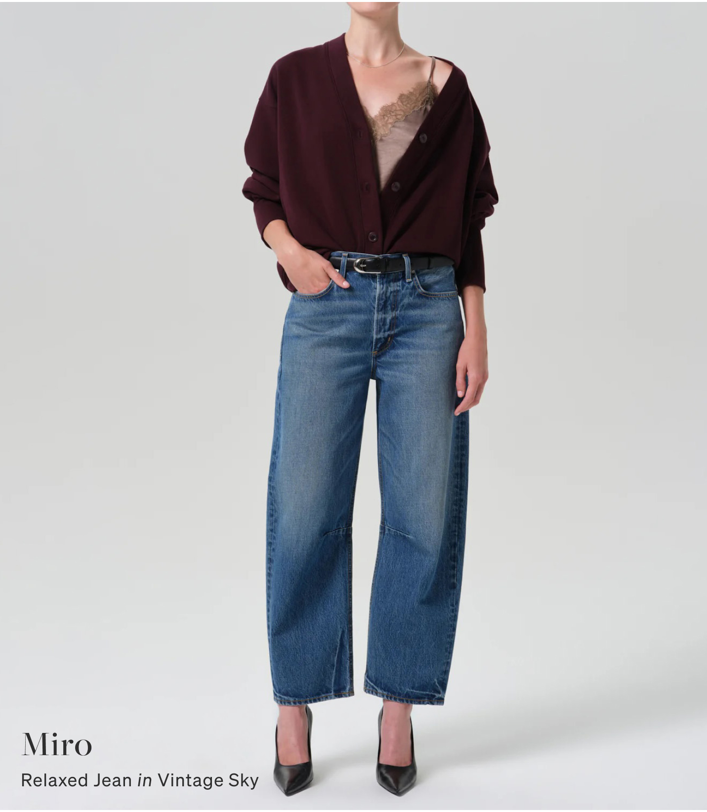 Shop the Miro Jean in Vintage Sky