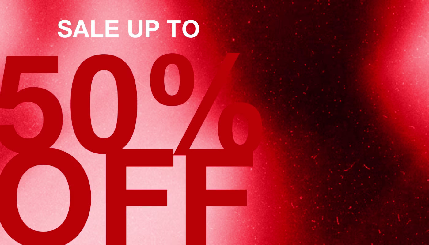SALE UP TO 50% OFF