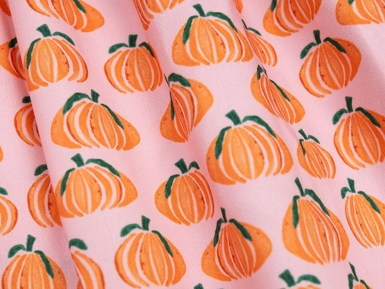 Pumpkin Spice Print Pink Collection