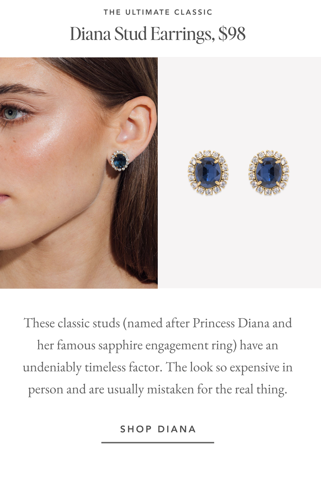 Diana Stud Earrings