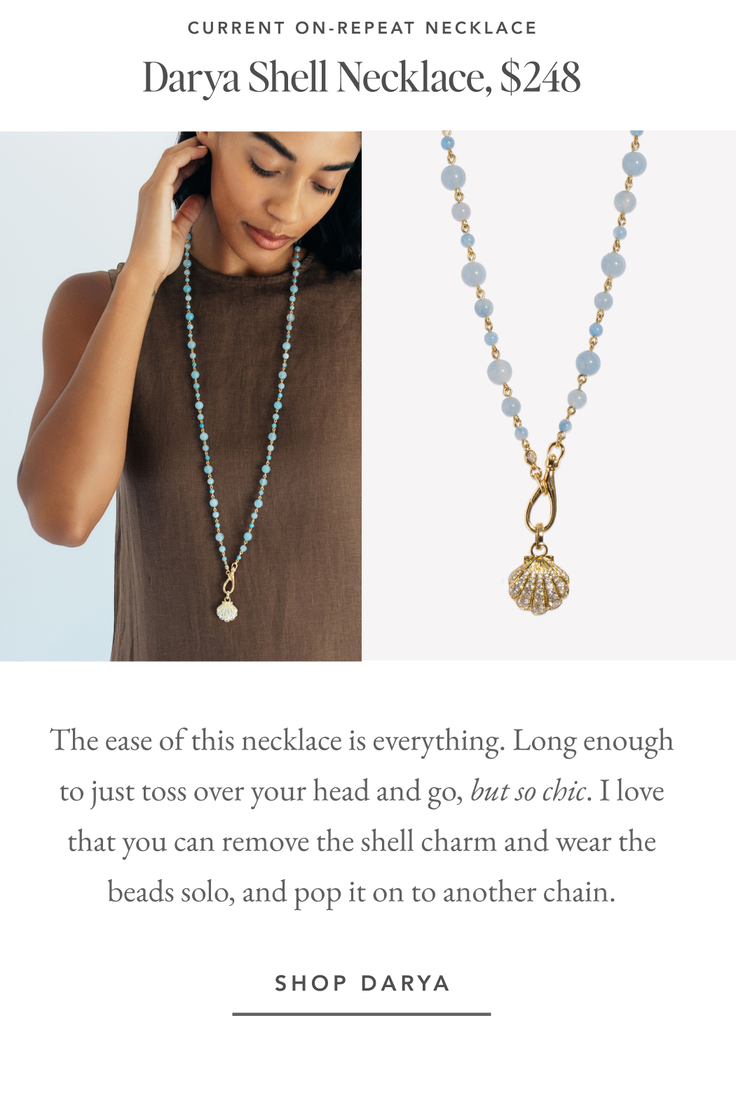 Darya Shell Necklace