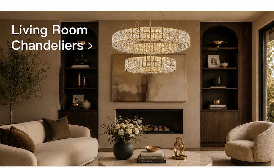 Chandeliers - Living Room
