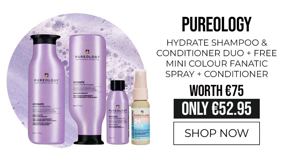 Pureology Hydrate Shampoo & Conditioner Duo + FREE Mini Colour Fanatic Spray + Conditioner