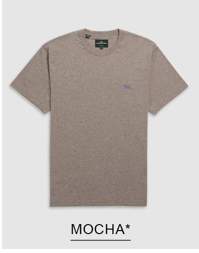 Shop Gunn Tee 2.0, Mocha online and instore at Rodd & Gunn