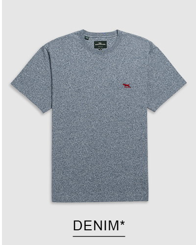Shop Gunn Tee 2.0, Denim online and instore at Rodd & Gunn